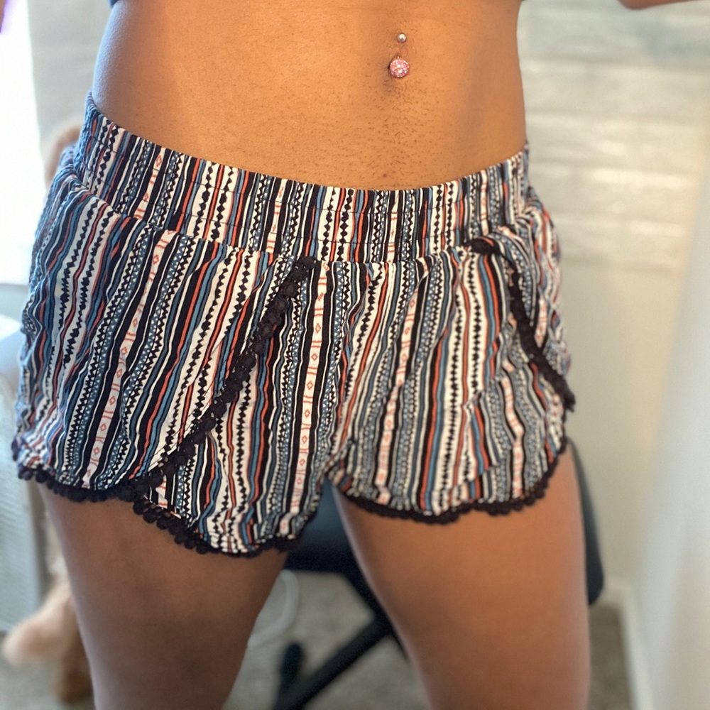 Flossy colorful shorts